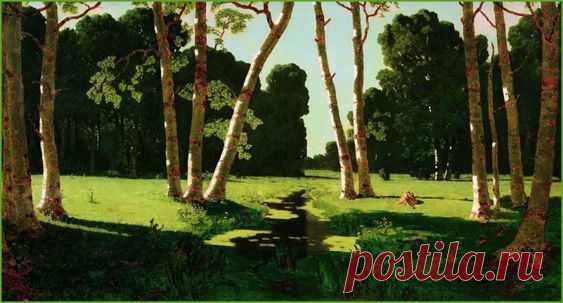 Берёзовая роща. Куинджи.
