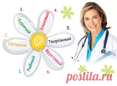 Диета 6 лепестков / Диеты / Похудеть быстро и эффективно