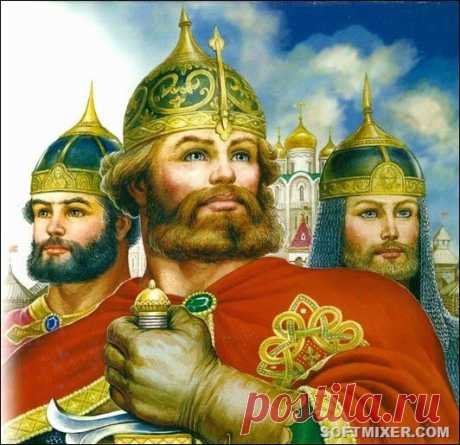 Русские богатыри, награждённые силой Бога.