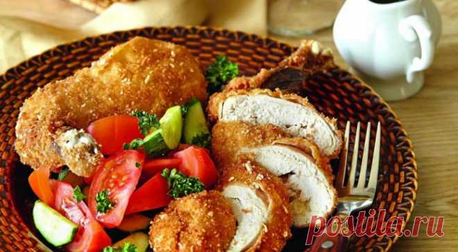 Котлеты по-киевски в домашнем исполнении — Вкусные рецепты