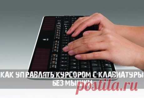 Как управлять курсором с клавиатуры | Хитрости Жизни