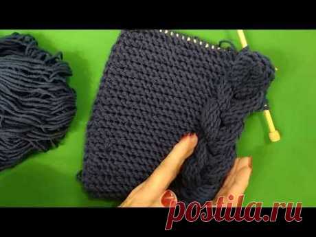 Шарф   капюшон косичками МК 1 /HUDED SCARF