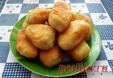 Пирожки с картофелем и шкварками