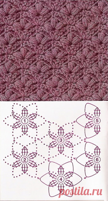 Очень красивые узоры крючком. Сохраните себе