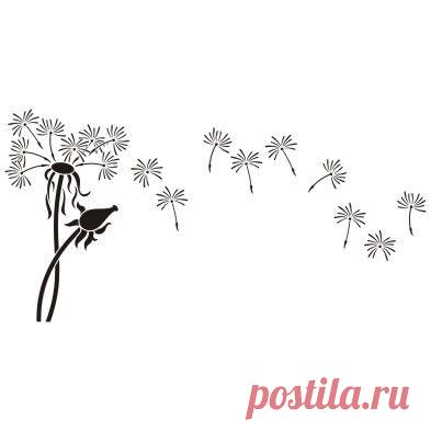 Трафареты растения и деревья/для творчества