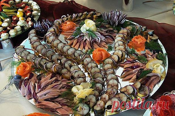 Рыбная нарезка Морской угорь