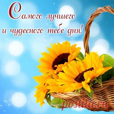 Желаю хорошего настроения и радостных новостей. Улыбка и смех продлевает жизнь. Когда человек позитивный, то у него всё складывается правильным и удачным образом.