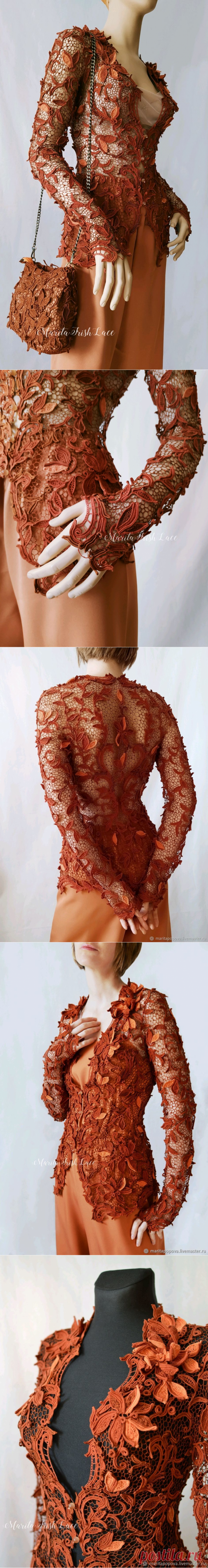 Кружевной жакет 