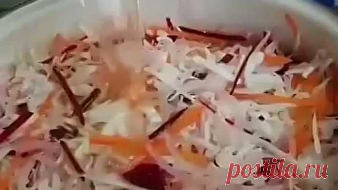 Полезная закуска к любому столу ( рецепт )