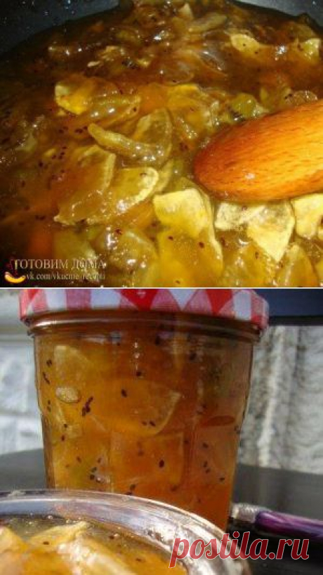 Варенье из яблок и киви