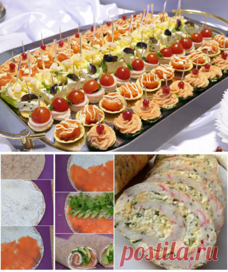 Закуски на скорую руку: быстрые, легкие и простые