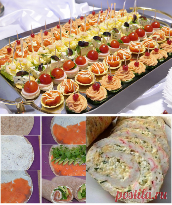 Закуски на скорую руку: быстрые, легкие и простые