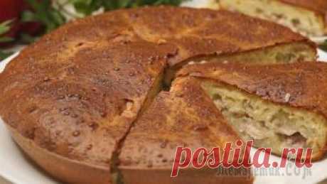 Ленивый пирог к Ужину с Очень вкусной начинкой от Натальи Калниной!
