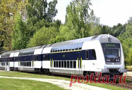поезда двухэтажные