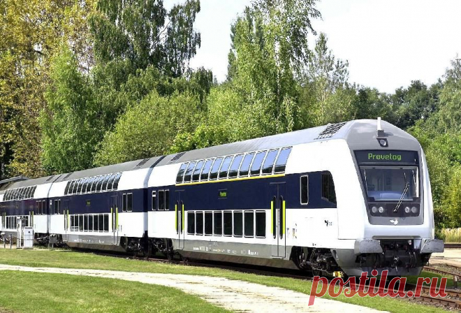 поезда двухэтажные