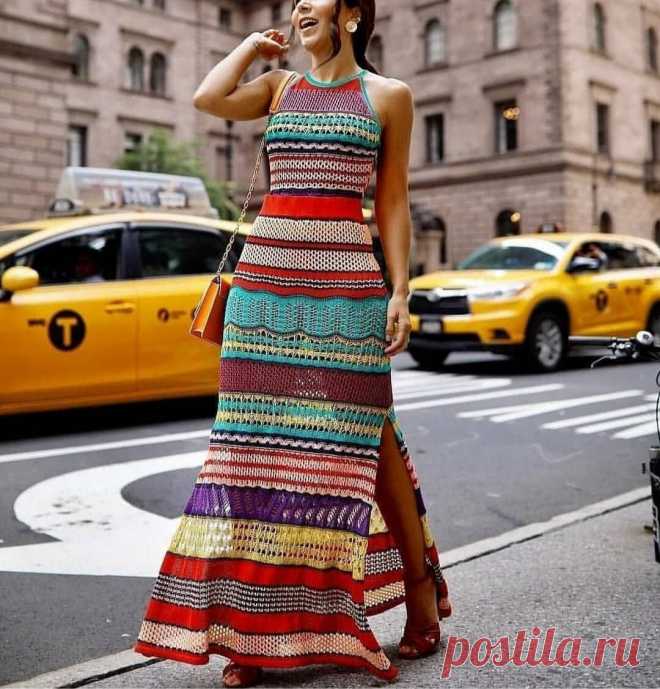 Инстаподборка платьев, которые вы можете связать к лету. | Asha. Вязание и дизайн.🌶 | Яндекс Дзен