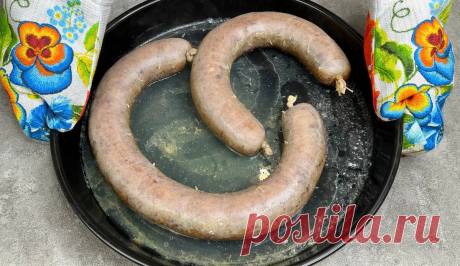 Без нитритки, всяких приборов и для любой духовки: вкуснейшая домашняя колбаса из печени и сырого сала (потрясающий результат) | Еда, я тебя омномном! | Дзен