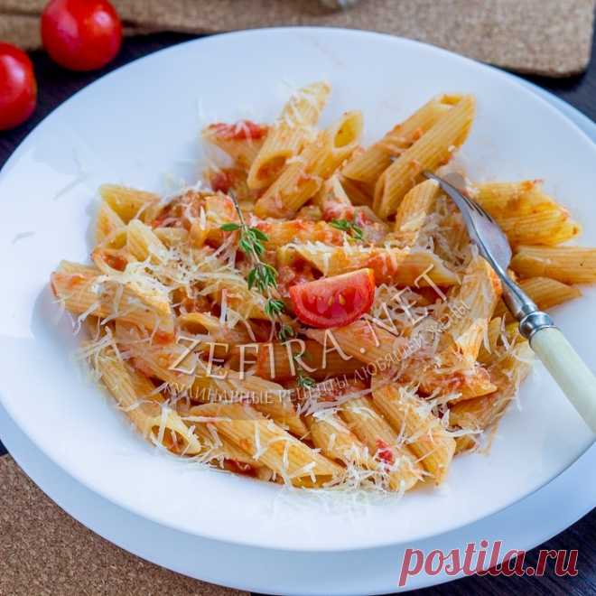 Макароны с кабачками и помидорами – быстрый и вкусный рецепт – Кулинарные рецепты любящей жены