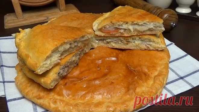 Чуду с картофелем и мясом.Тесто как пух!