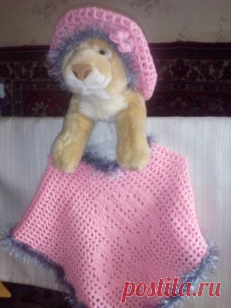 Пончо для малышки