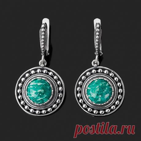 8590 р-Купить Серьги амазонит Россия (серебро 925 пр. оксидир.) Доставка по всему миру! Заходи и покупай сейчас! | Интернет-магазин Минерал Маркет - 401127