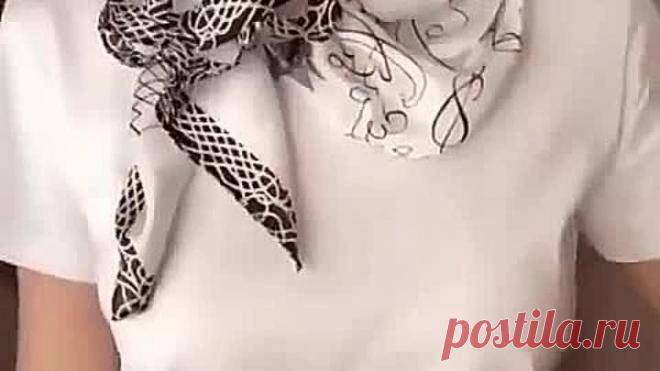 Как носить платочки на шее