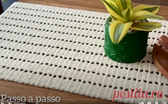 Caminho de Mesa super fácil e elegante