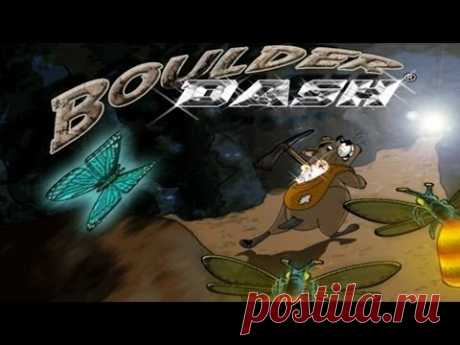Мини прохождение игры - Boulder Dash (Episode IV: Rockford Returns) - YouTube