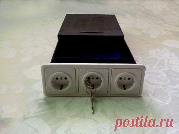 Неплохой вариант домашнего сейфа