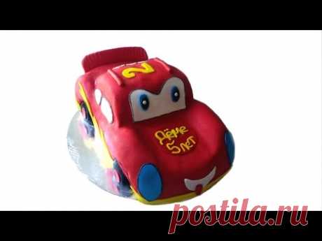 "Молния Маквин" торт машинка | McQueen Car Cake