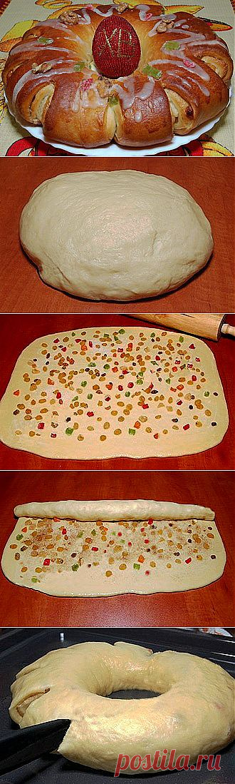 Рулет «ПАСХАЛЬНЫЙ ЦВЕТОК» - Простые рецепты Овкусе.ру