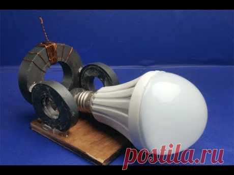 Free Energy - how to make free energy 100% - simple at home 2108
