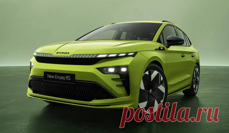 Электрический внедорожник Skoda Enyaq RS 2026