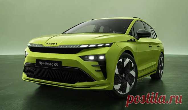 Электрический внедорожник Skoda Enyaq RS 2026