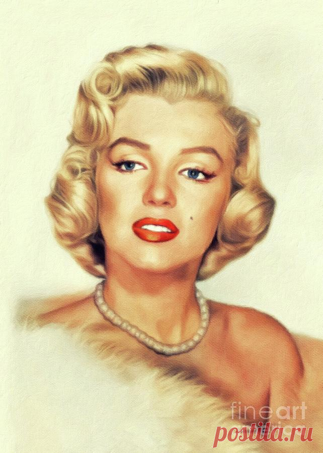 Marilyn Monroe, Hollywood Legend by Esoterica Art Agency Marilyn Monroe, Hollywood Legend Painting by Esoterica Art Agency