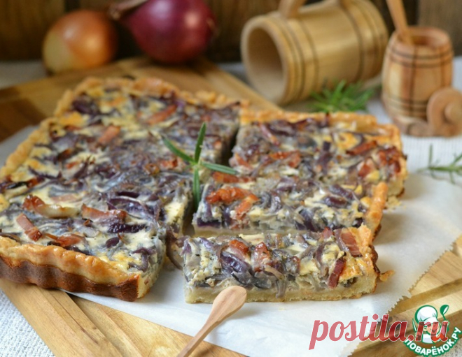 Луковый киш – кулинарный рецепт