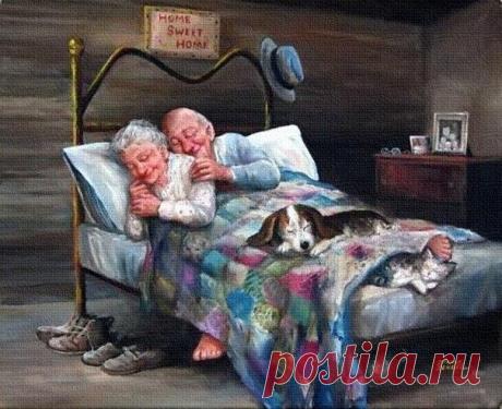 Вы видели как плачут старики?...