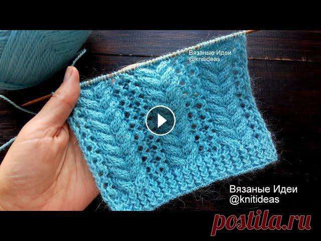 Изумительный узор спицами! Косы с ажурными дорожками!

вязанные конверты для новорожденных фото