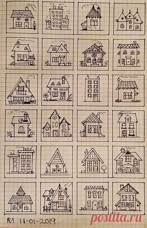 Houses sampler