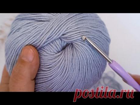 Забытый узор для вязания крючком. Посмотрите на эту красоту! Вязаный крючком шов