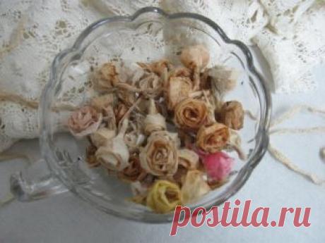 Винтажные розочки из чайных пакетиков — Сделай сам, идеи для творчества - DIY Ideas