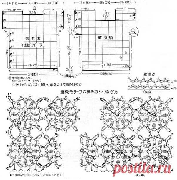 Элегантные модели крючком со схемами - изысканно и нарядно! | Вязалки Веселого Хомяка | Дзен