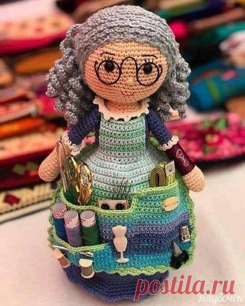 Вот такие вязаные куколки!