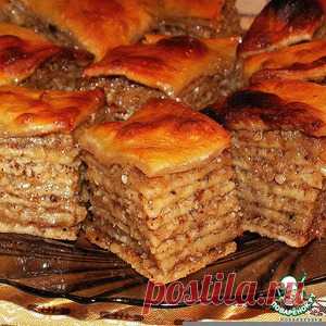 Пахлава Оренбургская - кулинарный рецепт