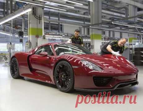 Porsche завершила выпуск 918 Spyder