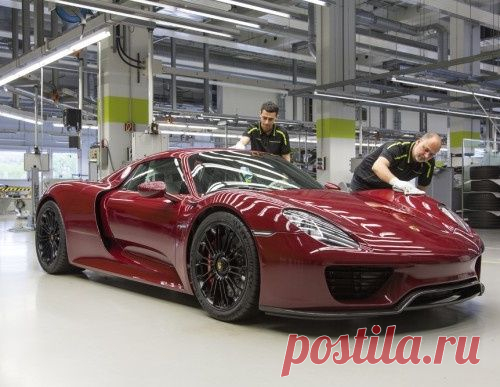Porsche завершила выпуск 918 Spyder