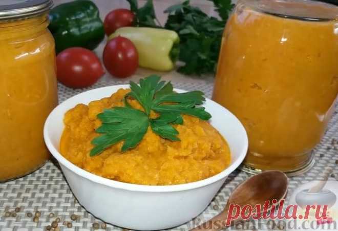 Рецепт: Быстрая икра из кабачков (на зиму) на RussianFood.com