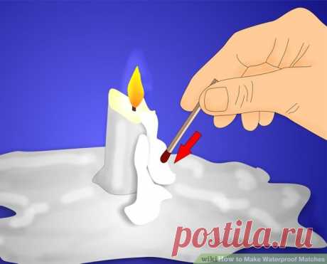4 sposoby zarabiania Waterproof Matches - wikiHow