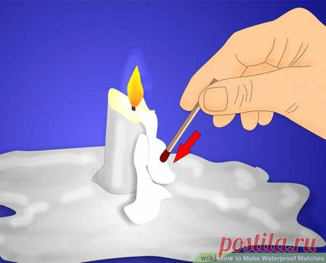 4 sposoby zarabiania Waterproof Matches - wikiHow
