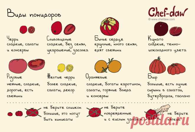 Виды помидоров